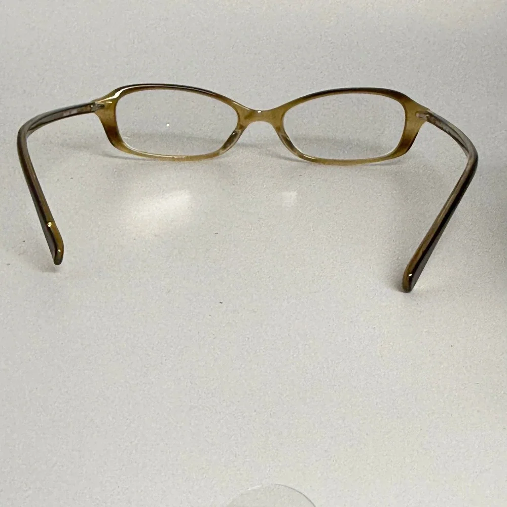 Bulova Aurora Eyeglasses Demi Sand Brown Oval Frames 51-18-140 23606